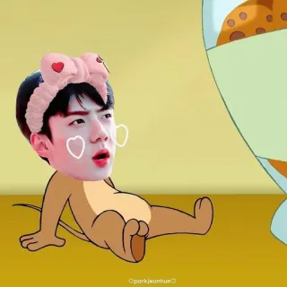 🐣 c255e30b Kartun, Meme, Selebriti, K-Pop, Fan art whatsapp sticker