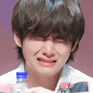 😭 72e5a5e7 哭泣, 悲伤, 难过, 男人, 亚洲人, 表情, 脸 telegram sticker