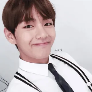 😊 b6904c46 V V, BTS, 韩流, 歌手, 名人, 肖像 telegram sticker