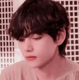 🗼 009cae85 V kpop, penyanyi, musik, idola, bts, orang, selebriti telegram sticker