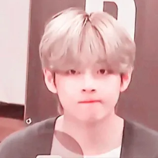 🗼 efe273ba V kpop, idola, penyanyi, pria, orang, selebriti, v telegram sticker