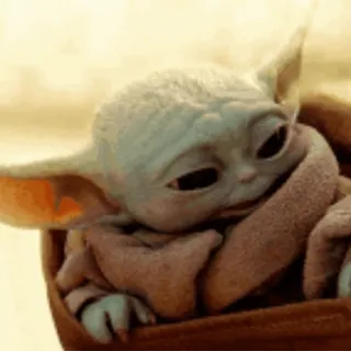 Baby Yoda @freetopsticker telegram stickers