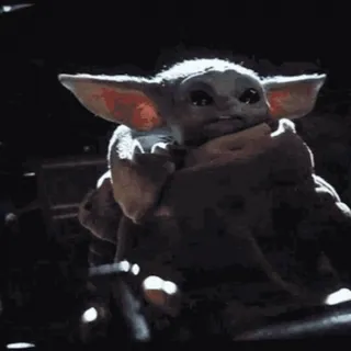 🚀 8944651c Grogu The Mandalorian baby yoda, star wars, cute, space, the child whatsapp sticker