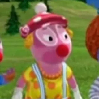 🤡 89373667 Uniqua The Backyardigans Uniqua, The Backyardigans, Phim hoạt hình, Chương trình thiếu nhi, Màu hồng, Hình người, Nhân vật telegram sticker