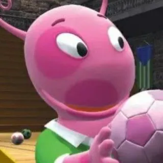 😳 edf946a0 Uniqua The Backyardigans hoạt hình, anime, trẻ em, em bé, Backyardigans, Uniqua, màu hồng telegram sticker