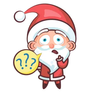 Bad Santa @stickersb2b whatsapp stickers