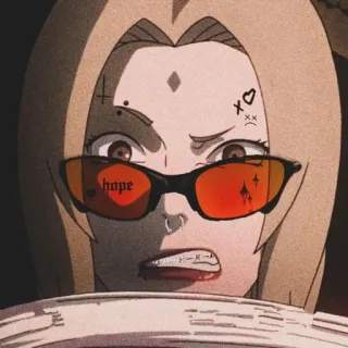 Badass Anime By @sad_sensei & @qewertyy telegram stickers