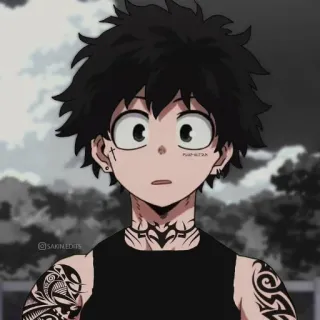 Badass Anime By @sad_sensei & @qewertyy whatsapp stickers