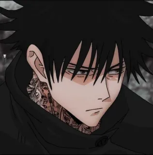 Badass Anime By @sad_sensei & @qewertyy telegram stickers