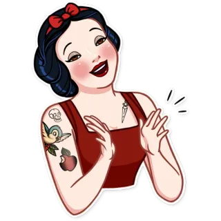 BadassDisney telegram stickers