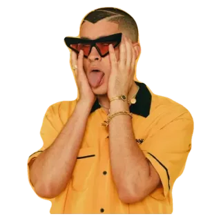 Bad Bunny telegram stickers