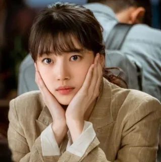 🤒 84b76871 kobieta, portret, osoba, aktorka telegram sticker