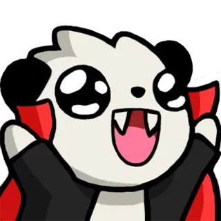 👹 f924af9b 漫画, ヴァンパイア, かわいい, モンスター, かわいい, 動物 telegram sticker