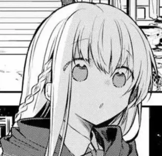 😯 a207bf30 Anime, Manga, Ragazza, Ritratto, Cartone animato telegram sticker