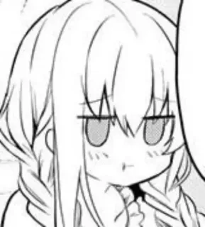 ☹️ d51ef53b Manga, Anime, Cartone animato, Personaggio, Carino telegram sticker