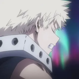 🍺 18430fcb Bakugo Katsuki My Hero Academia Anime, My Hero Academia, Bakugo, Katsuki, Personnage telegram sticker