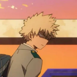 --bakugou katsuki-- @JustSomeBullshit telegram stickers
