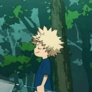 🎭 3c154aef Bakugo My Hero Academia Anime, Personnage, Bakugo, Pêche, Mignon, My Hero Academia telegram sticker