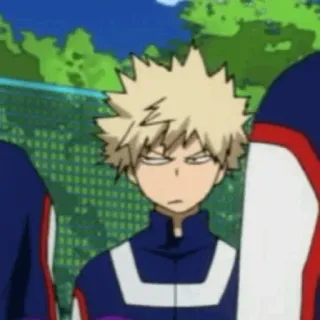 🍺 f5a32c43 Katsuki Bakugo My Hero Academia Anime, Manga, My Hero Academia, Katsuki Bakugo, Bakugo, Personnage telegram sticker