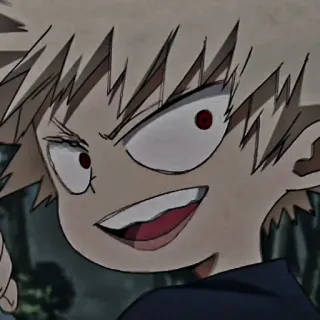 ❤️‍🔥 e0b2be78 Bakugo My Hero Academia anime, bakugo, my hero academia, mha, katsuki bakugo, explosion, hero telegram sticker
