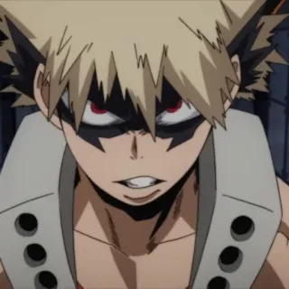 😶 33fc26b0 Katsuki Bakugo My Hero Academia anime, my hero academia, katsuki bakugo, bakugo, explosion, hero telegram sticker