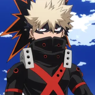 💥 d673977c Bakugo Katsuki My Hero Academia anime, manga, my hero academia, bakugo, katsuki, character, cartoon telegram sticker