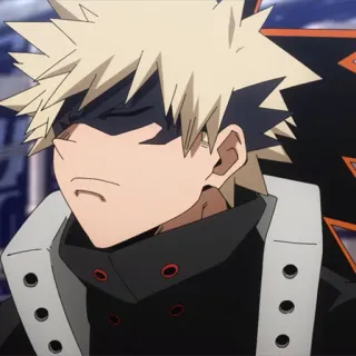 💥 fd96f99b Bakugo My Hero Academia anime, manga, character, hero, my hero academia, bakugo, katsuki bakugo telegram sticker