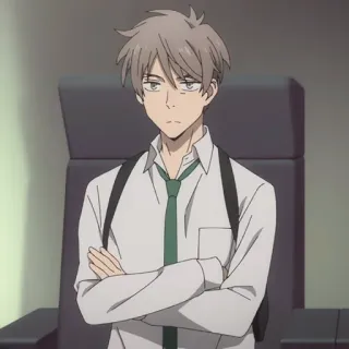 💵 b2375bae Anime, Hombre, Personaje, Retrato telegram sticker