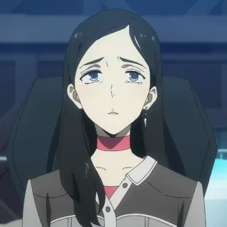 💳 f6c3f855 Anime, Mujer, Retrato, Dibujo animado, Personaje, Ilustración, Femenino telegram sticker