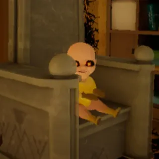 😈 2ebbae08 Horror, Bebè, Spaventoso, Raccapricciante, Mostro, Demone, Malvagio telegram sticker