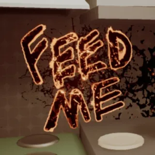 🦑 3cb74b59 FEED ME cibo, fame, richiesta, domanda, nutrire telegram sticker