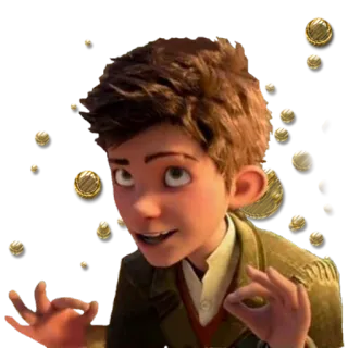 👌 519969de Cartoon, Figur, Okay, Geste, Junge, Animation telegram sticker