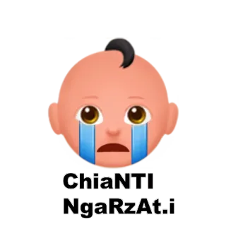 👶 f8cc4388 ChiaNTI
NgaRzAt.i Bambino, Emoji, Piangere, Triste telegram sticker
