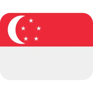 🇸🇬 b95a826e Singapore, cờ, quốc kỳ, đất nước, châu Á whatsapp sticker
