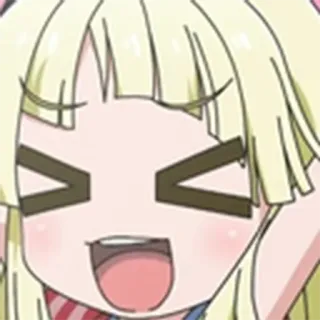😆 67128dca Anime, Manga, Kartun, Lucu, Ekspresi, Senang, Karakter telegram sticker