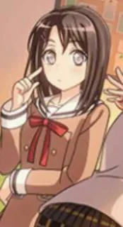 🙄 399d04b8 애니메이션, 소녀, 교복, 귀여운, 만화 telegram sticker