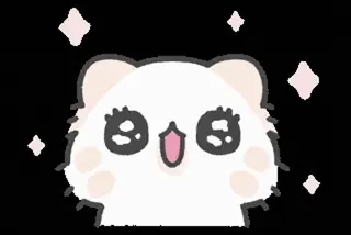 😍 434133ff น่ารัก, คาวาอิ, สัตว์, เป็นประกาย, น่าเอ็นดู, มีความสุข telegram sticker