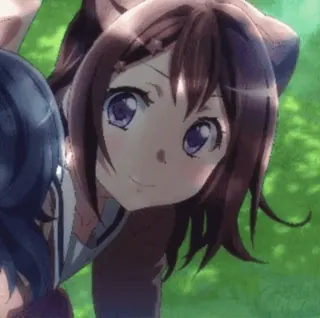 👍 816dad9c อนิเมะ, ผู้หญิง, น่ารัก, การ์ตูน telegram sticker