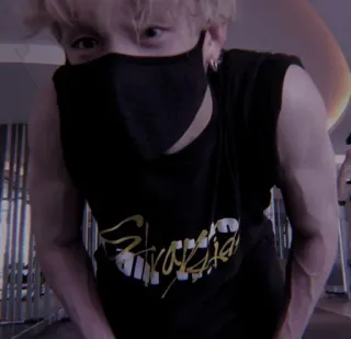 🀄️ f0face4f Stray Kids K-Pop, Musik, Stray Kids, Bang Chan telegram sticker