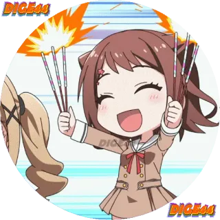 @STIKERFORALL BANG DREAM!GIRLS BAND PARTY!PHOTO CIRCLE telegram stickers