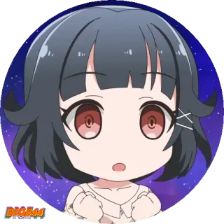 😵‍💫 91d4be9c Anime, Aufkleber, Niedlich, Chibi whatsapp sticker