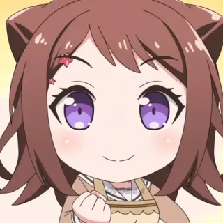 🙃 573ff067 anime, cartoon, cute, girl, chibi, kawaii telegram sticker