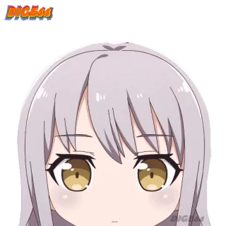 👀 a78a6b98 DIG44 Аниме, Наклейка, Милый whatsapp sticker