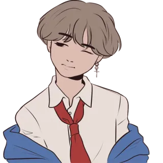 😏 0ceb0db0 Anime, Cartoon, Junge, Kawaii, Süß whatsapp sticker