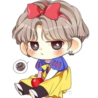 @Jonafzan BTS fanart whatsapp stickers