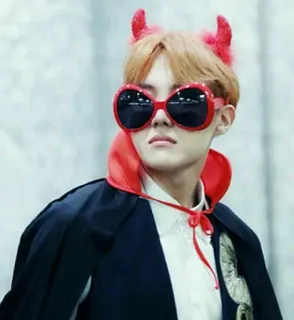 😐 cb198633 persona, diavolo, halloween, costume, rosso, ritratto telegram sticker