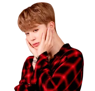 🤗 cd1ed402 Park Jimin K-pop, BTS, Jimin, penyanyi, musik, idola telegram sticker