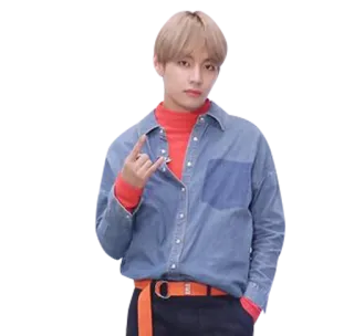 🤘 f5a201d8 V K-Pop, Korea, Musik, Selebriti, Penyanyi, Idola telegram sticker