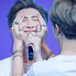 🍁 2161c8b9 RM kpop, bts, rm, idole, musique, bangtan sonyeondan telegram sticker