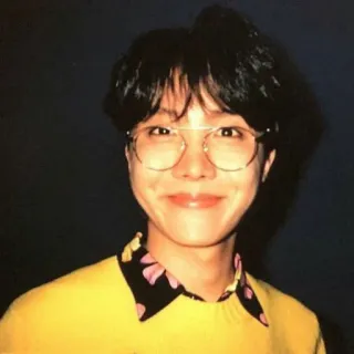 ✨ 87b96845 personne, homme, lunettes, portrait, visage, coréen telegram sticker